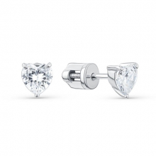 Серьги пусеты из серебра с фианитами (арт. 901062869)