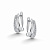 Серьги из серебра с фианитами (арт. 02-5566/00КЦ-00)