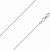 Цепь из серебра (арт. НЦ 22-022Ю-3)