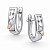 Серьги из серебра с бриллиантами (арт. 02-4337/000Б-00)