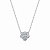 Колье из серебра с фианитами (арт. 901042870)