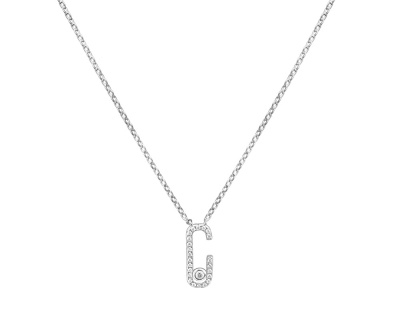 Колье из серебра с фианитами (арт. 646111)