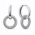 Серьги из серебра с фианитами (арт. 901022803)