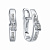 Серьги из белого золота с бриллиантами (арт. ЗС-91763-I)