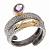 Кольцо из серебра с аметистом (арт. 35К156030)