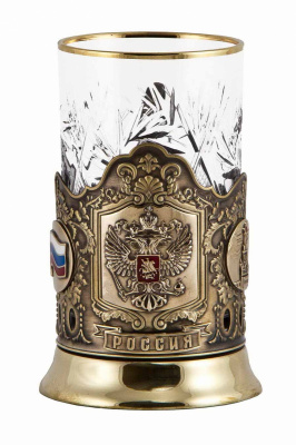 Подстаканник "Герб России"  (арт. ПДЛ-417У)