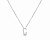Колье из серебра с фианитами (арт. 646111)