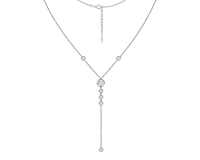 Колье из серебра с фианитами (арт. 659166)