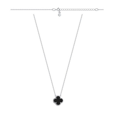 Колье из серебра с агатом, р. 40-45 (арт. 901042787)