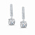 Серьги из серебра с фианитами (арт. 02-5189/000М-00)